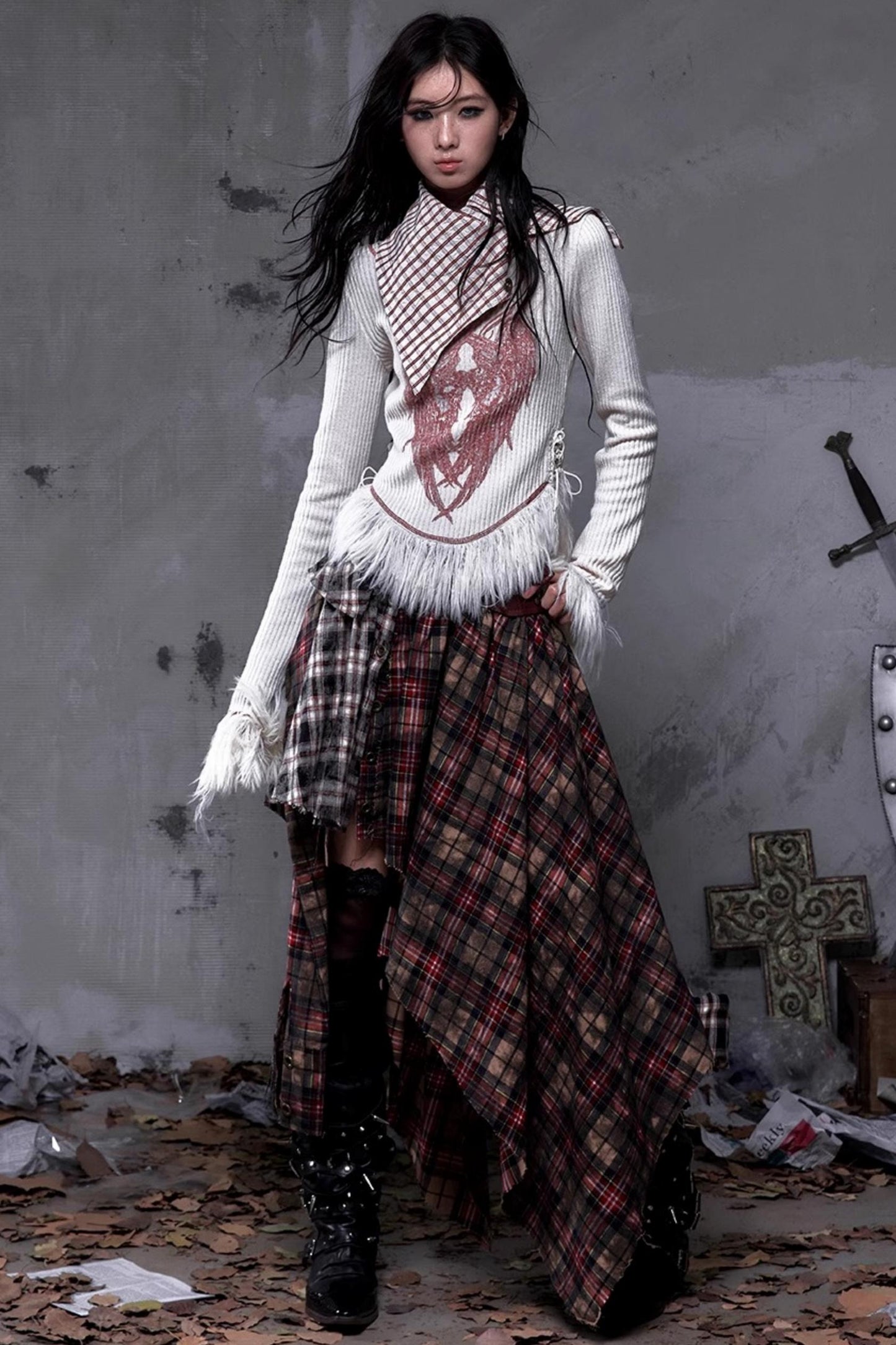 Vintage Christmas Turtleneck Sweater