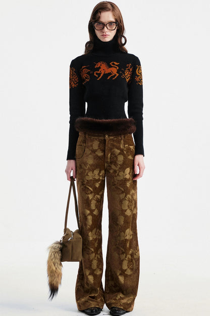 Vintage Jacquard Sweater