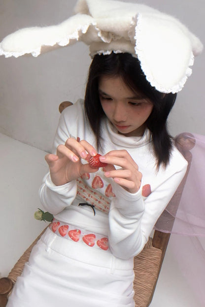 Institute Happy Birthday Lace Beret