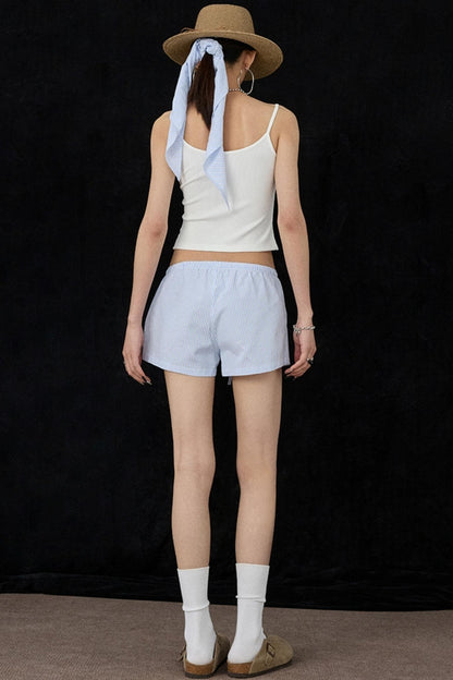 Striped Spring Shorts