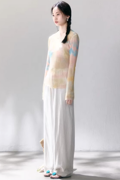 Gradient Mesh Blouse