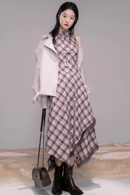 Rio Mist Purple Leather Jacket