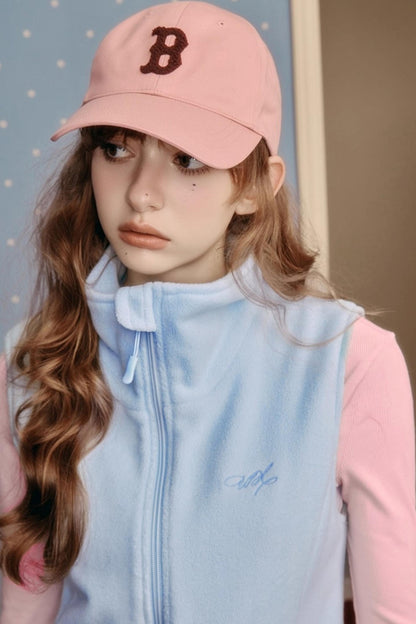 Winter Slim Zipper Vest