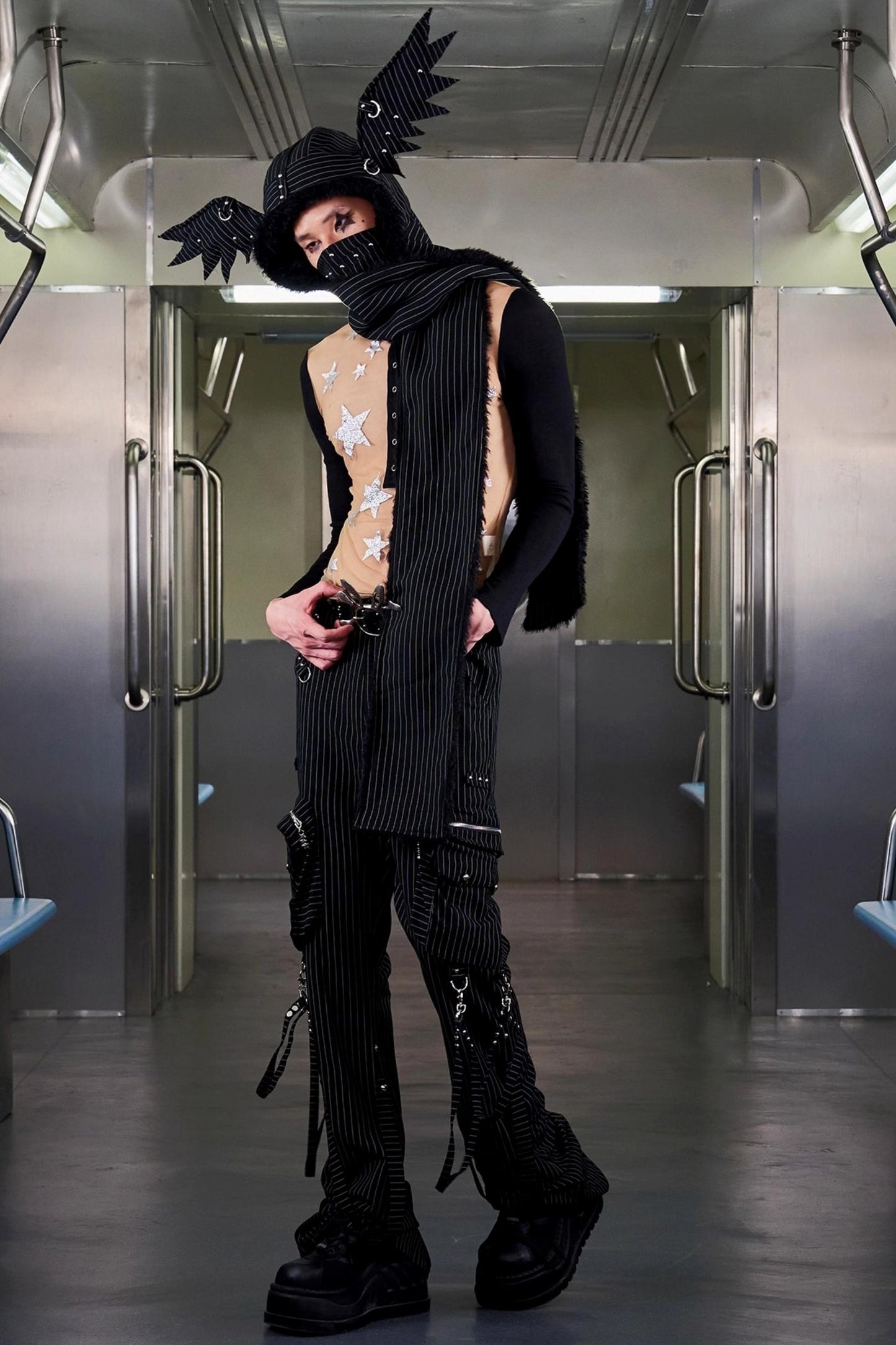 Angel Wings Cover-up Hat Scarf