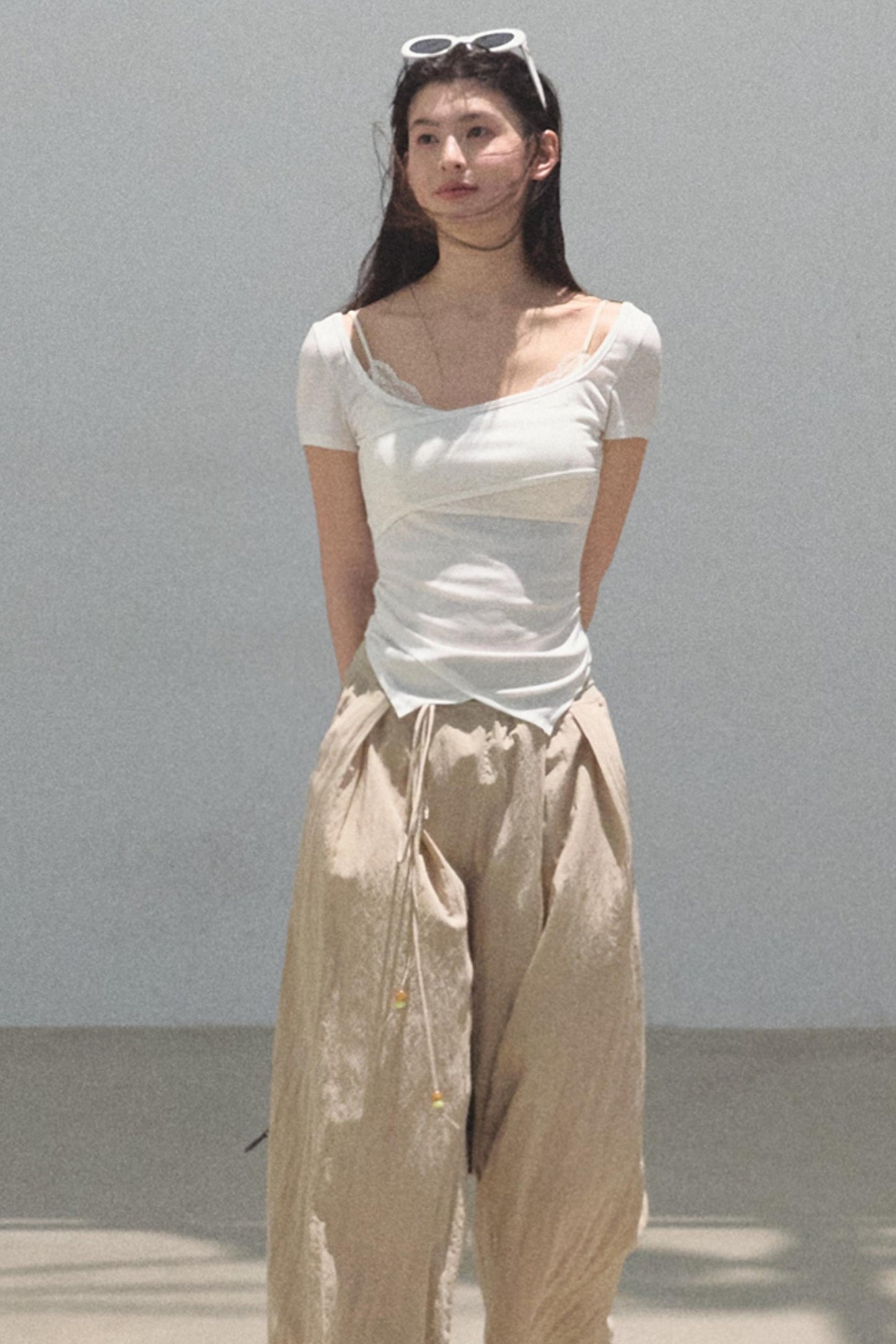 Dewy Square Neck T-Shirt