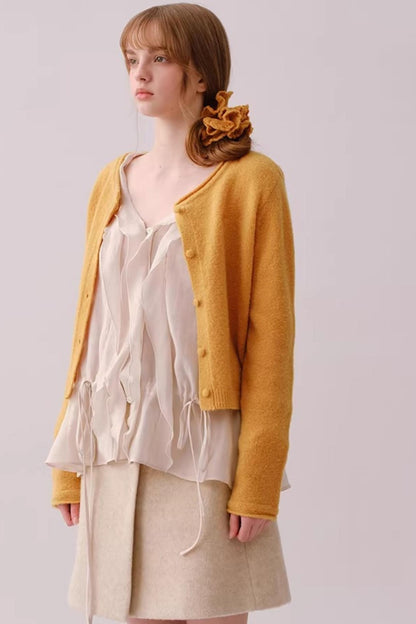 Multi-Color Lace Yarn Hair Tie