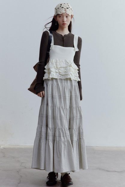 Knitted Almond Cream Hat