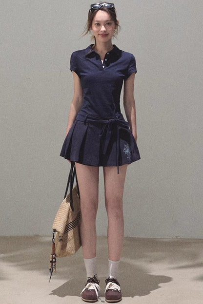 Cool Cotton Polo Dress