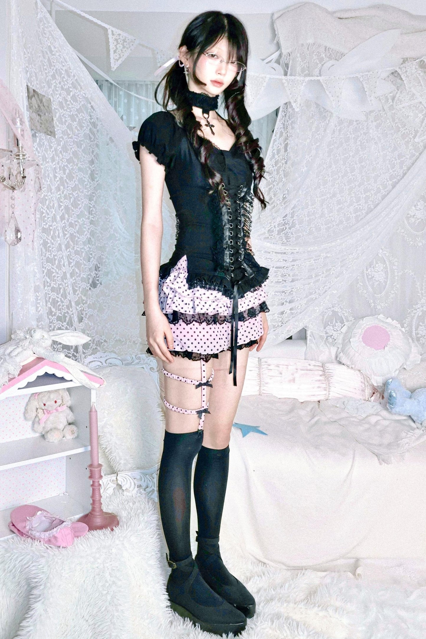 Original Two-Tone Strappy Vest Set-Up