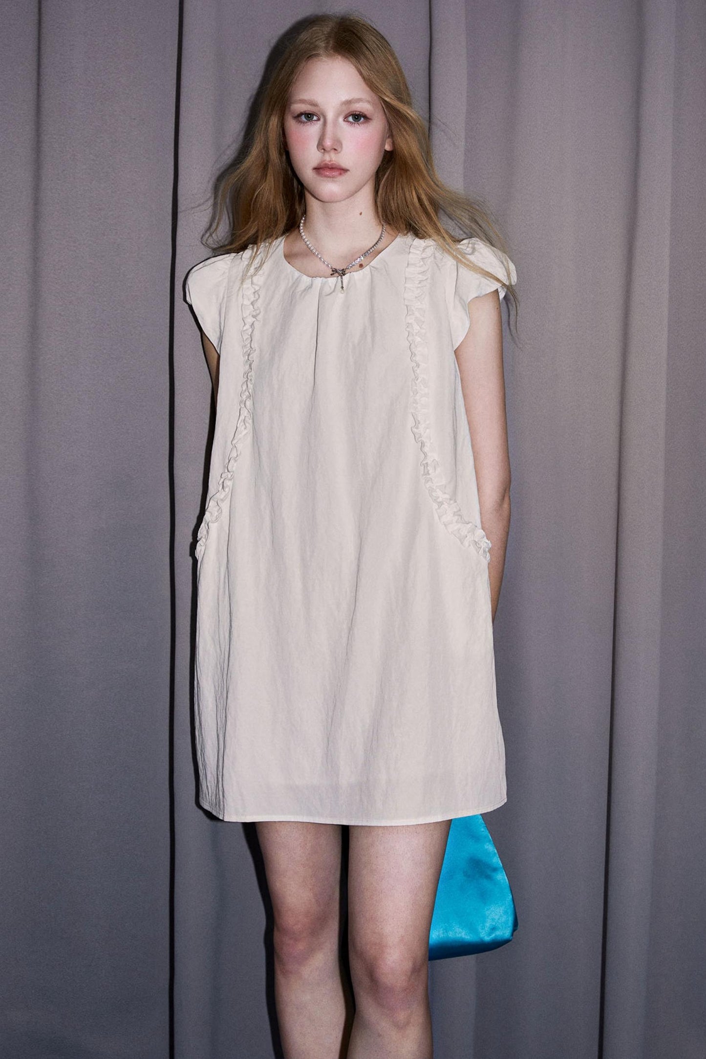 Cloud Blossom Sleeve Dress