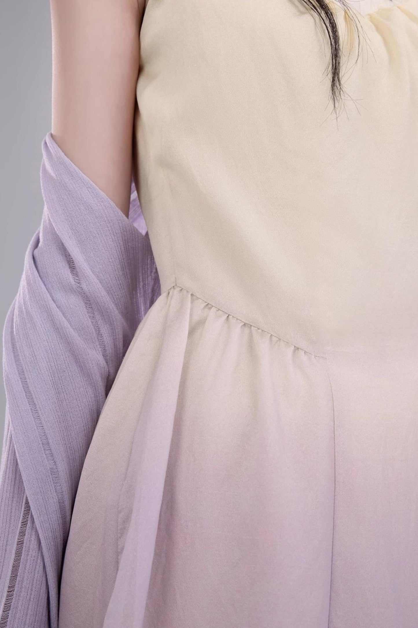 Ethereal Purple A-Line Dress