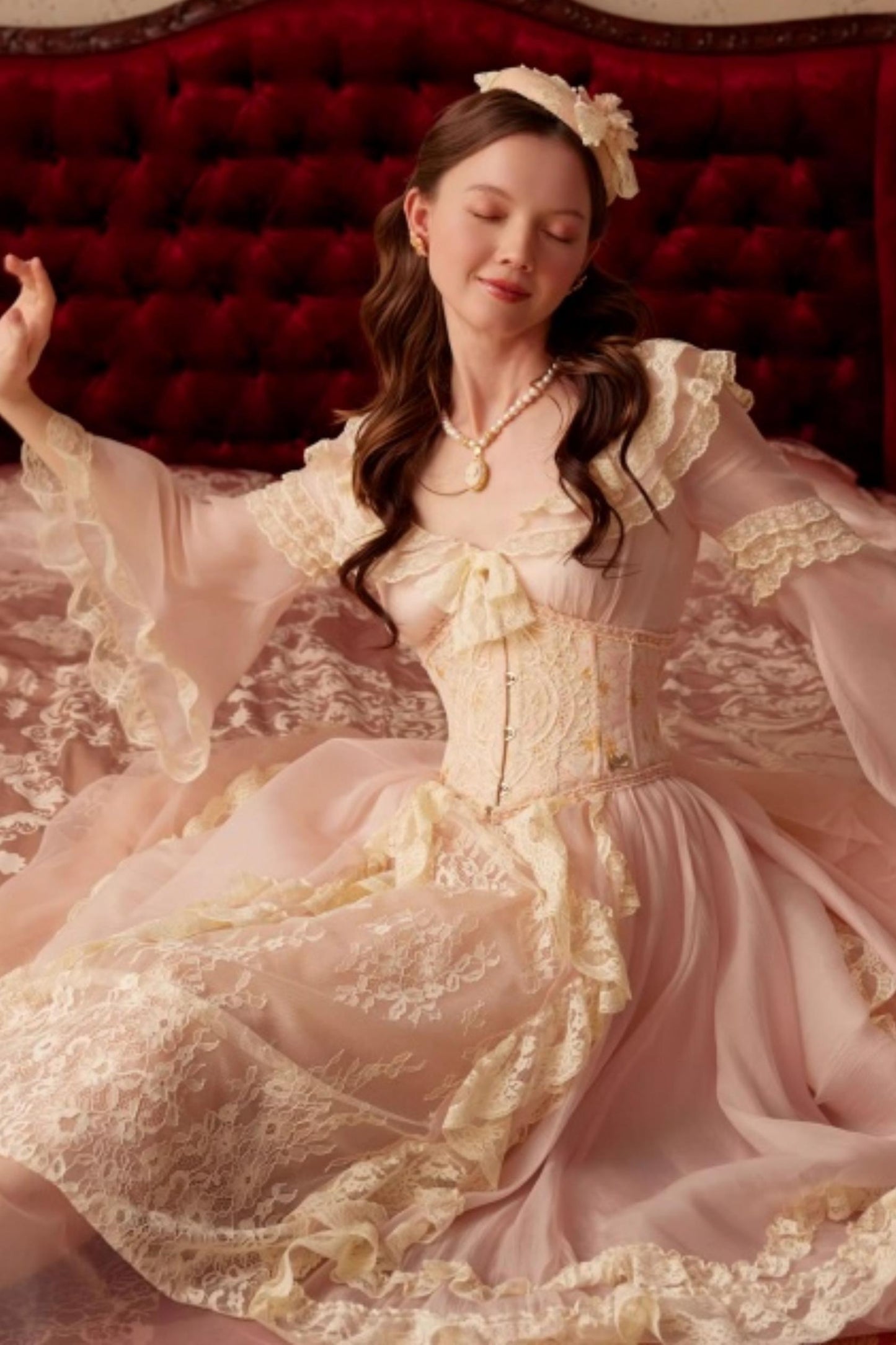 Fairy Dream Lace Dress Set-Up