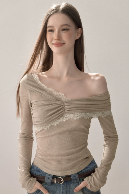 Sexy Off-Shoulder Lace Top