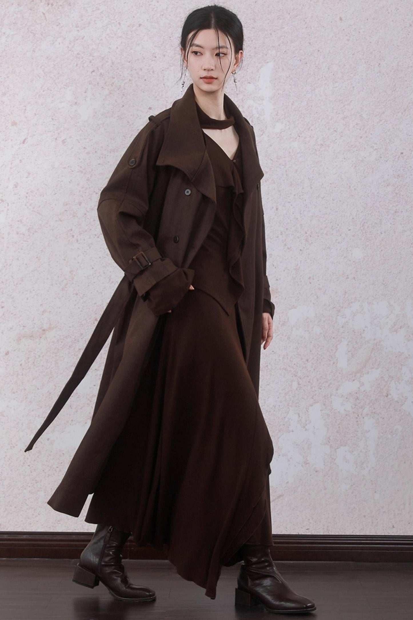 Design Streamer Knitted Top Skirt Set