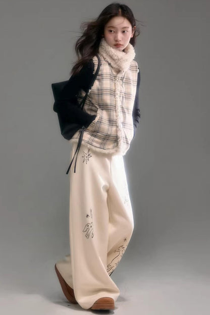 Teddy Curly Fur Vest Jacket