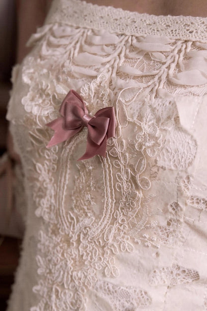 Love Heart Lace Slip Dress