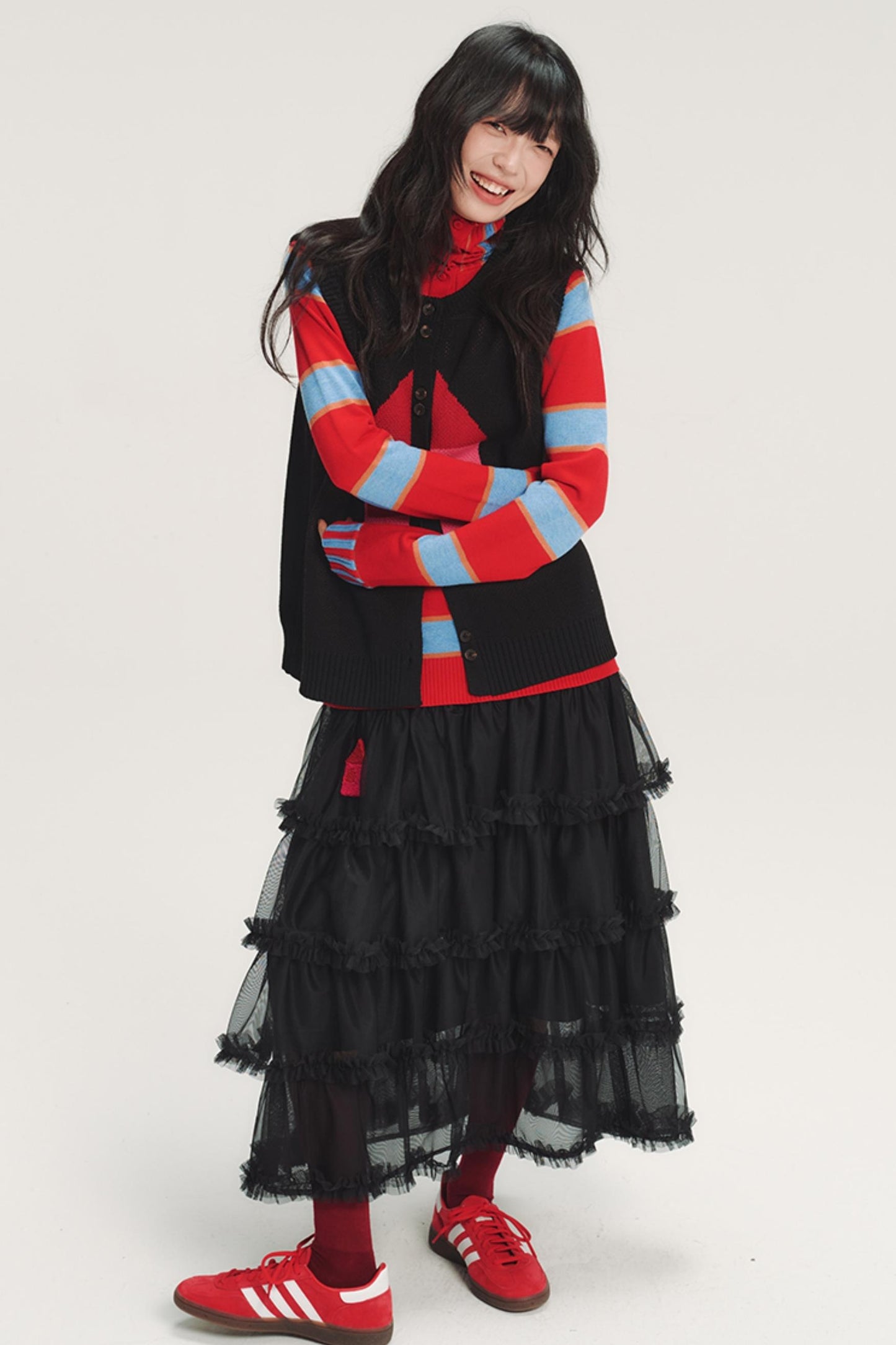 Red House Jacquard Wool Vest