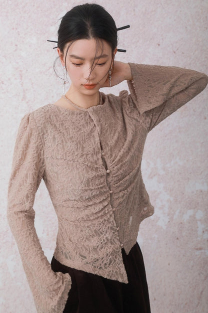 Strap Texture T-Shirt