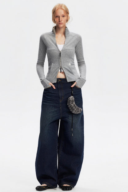 Vintage Distressed Denim Pants