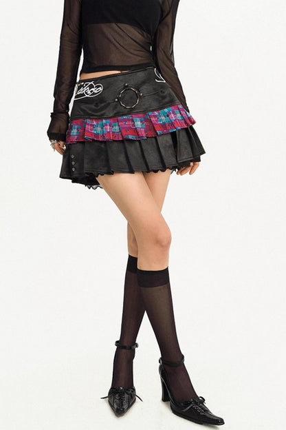 Summer Pleated Skirt