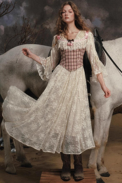 Princess Charming Lace Dress Set-Up