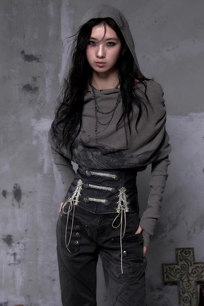 Vintage Knight Leather Waist Seal