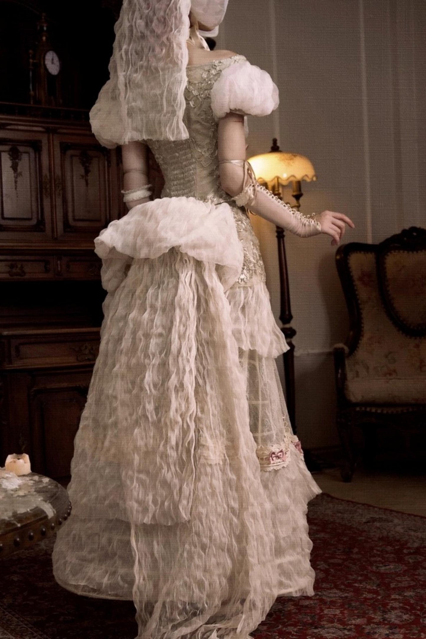 Elegant French Vintage Skirt Set-Up