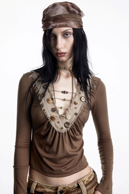 Lyocell Nomad Pleated Top