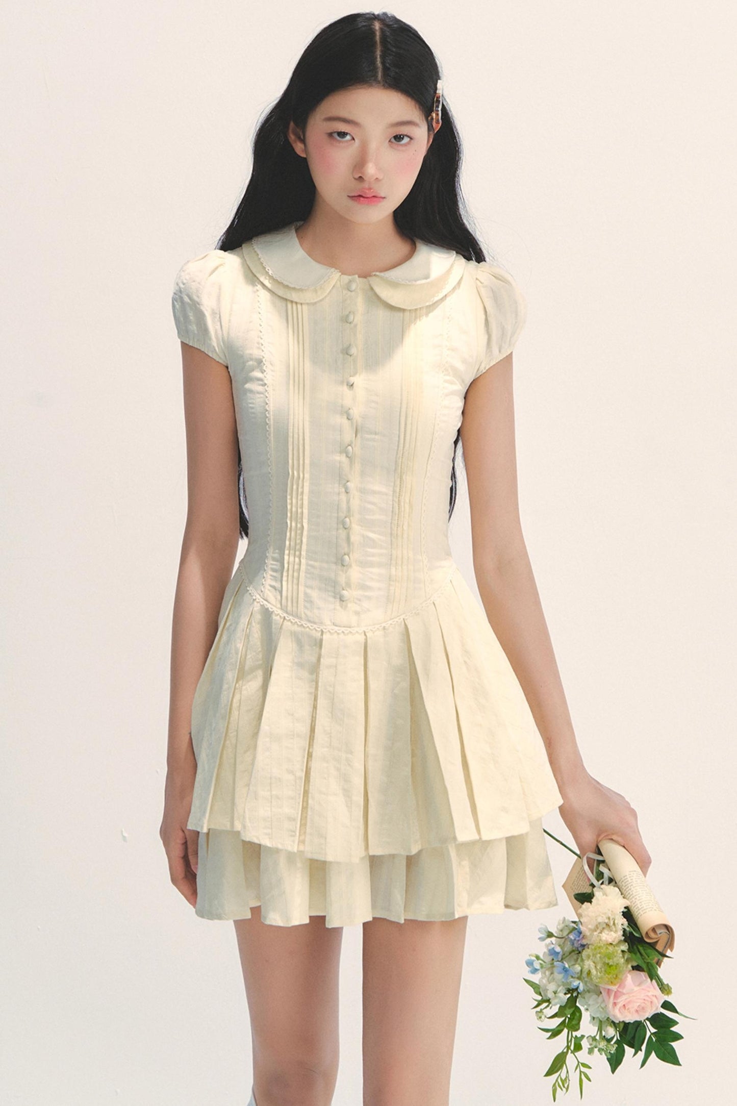 Park Pleated Dress