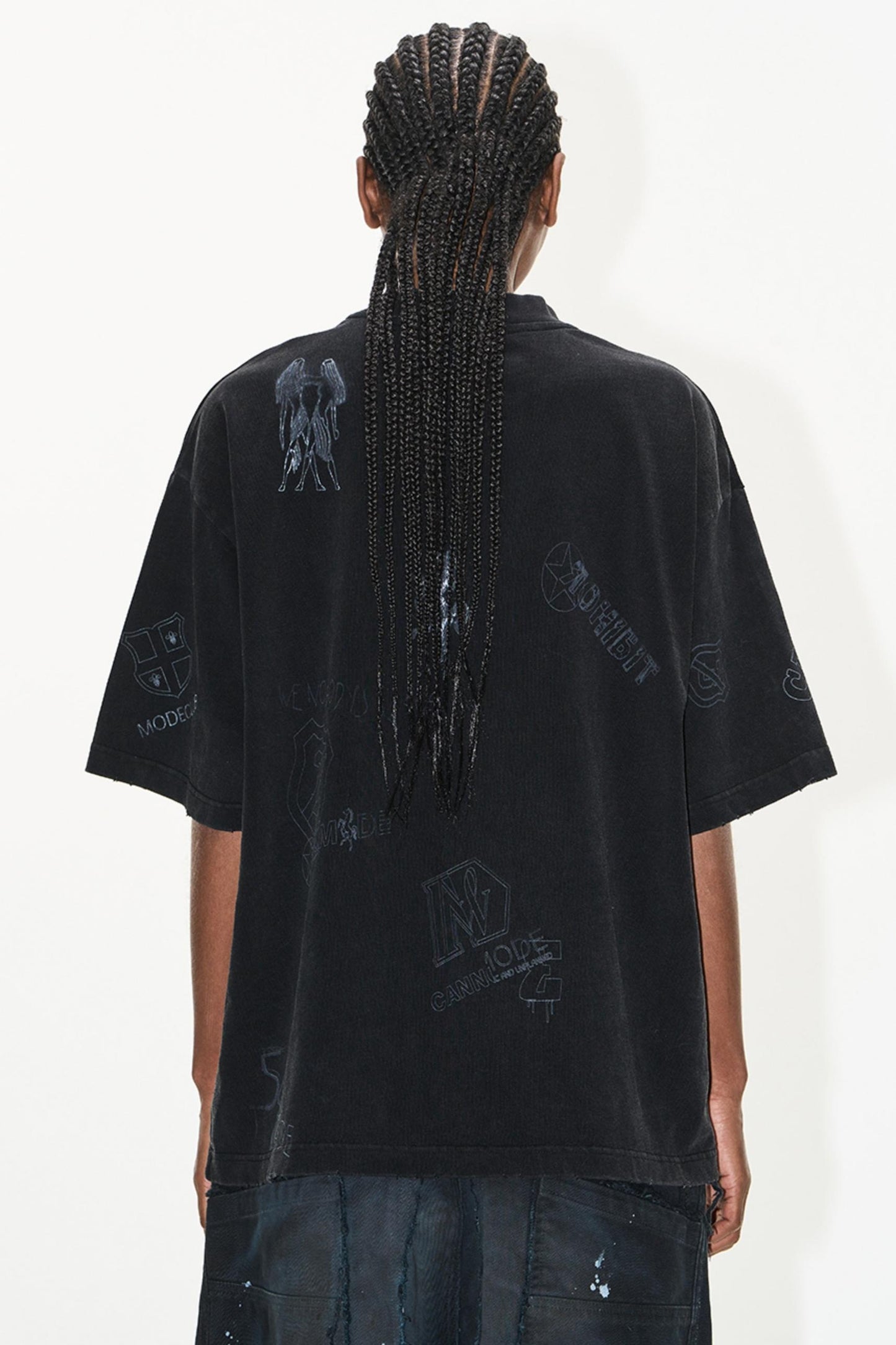 Retro Washed Sketch T-Shirt