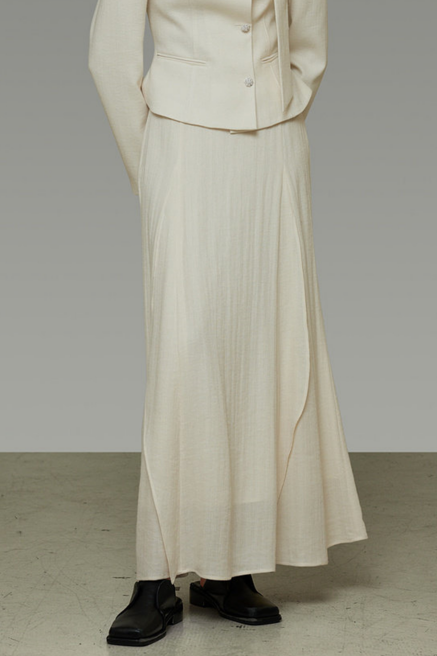 Tie-Up Slim-Fit Suit Set