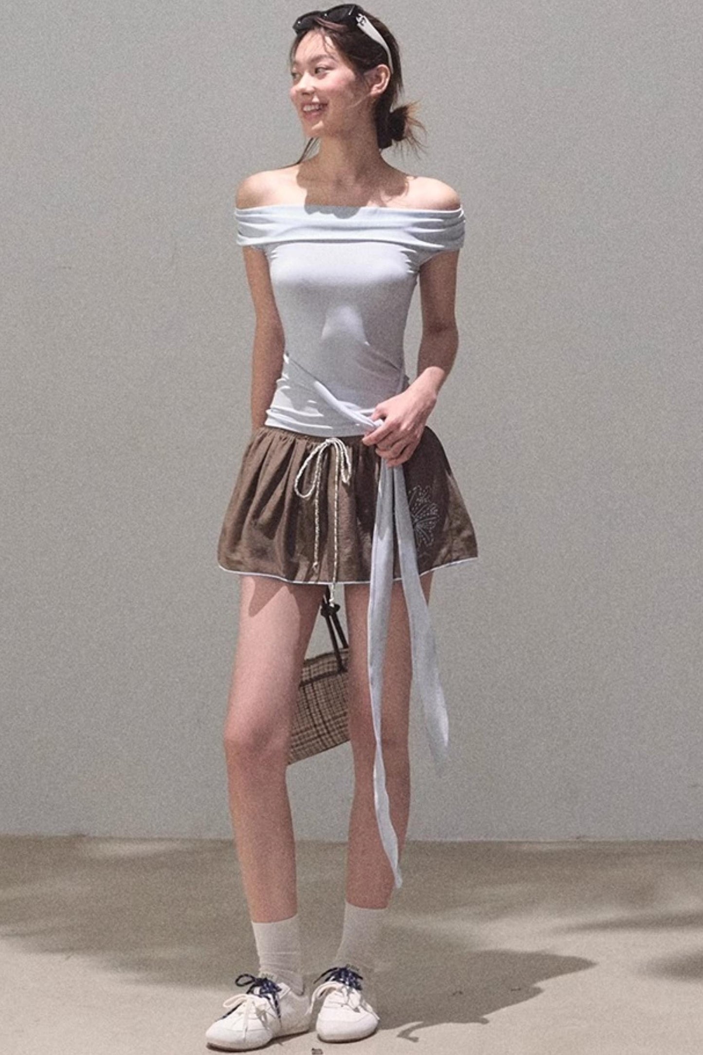 Summer Chic One-Shoulder Top