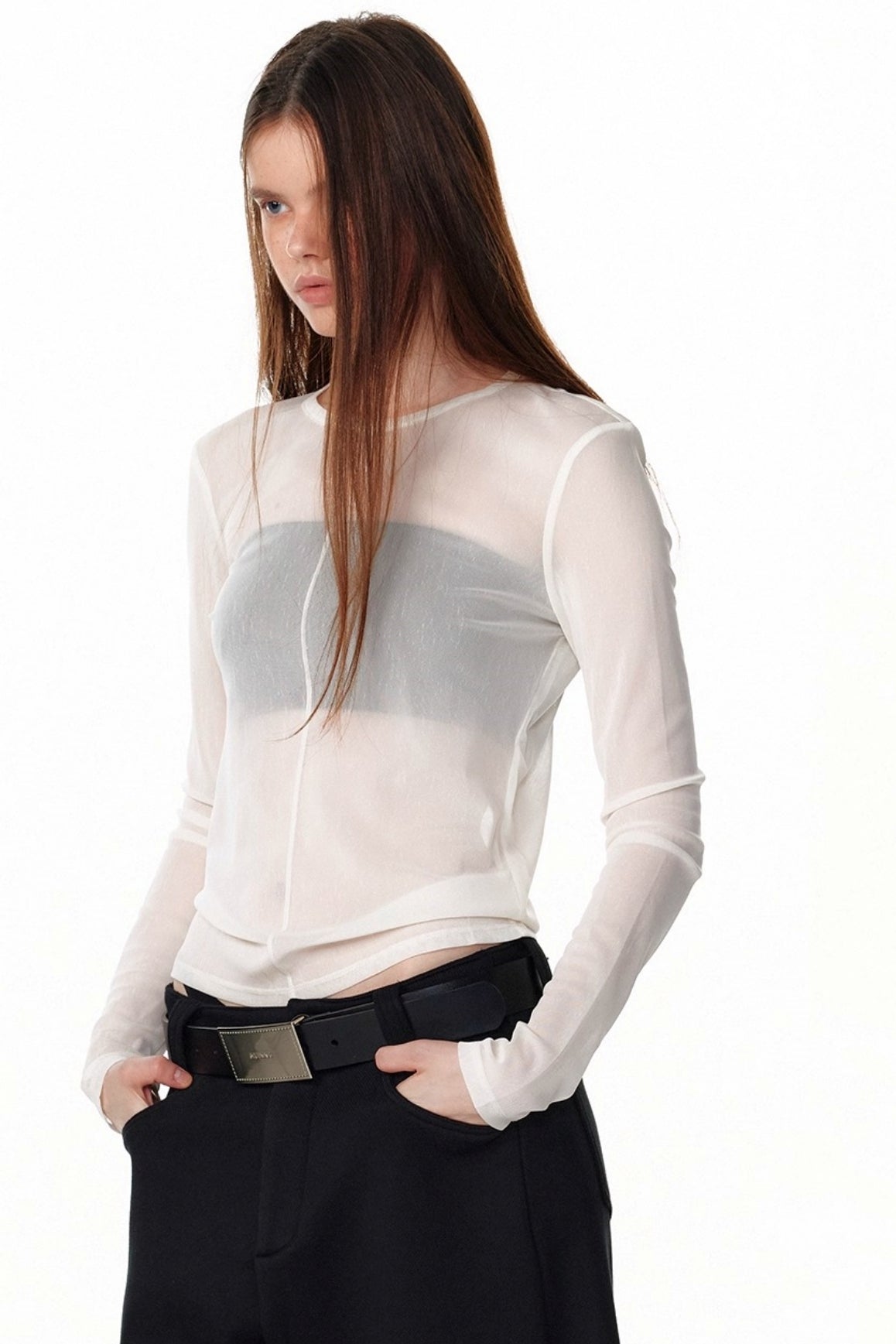 Versatile Slim Long Sleeve Base Shirt