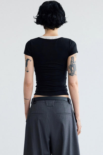 Slim Layered Tee