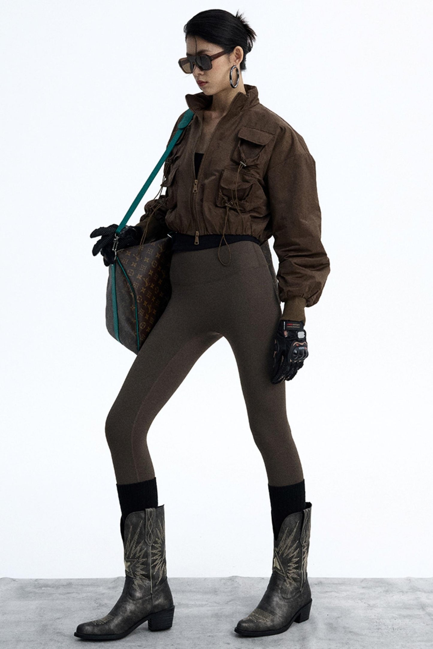 High-Waisted Shaping Yoga Pants