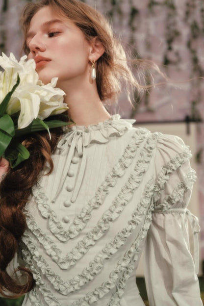 Whispering Forest Lace Dress