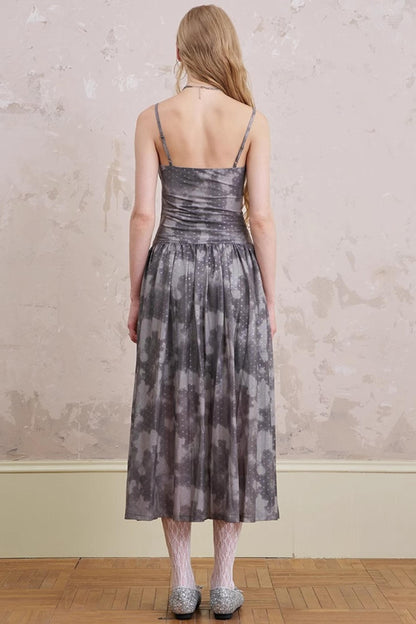 Polka Dot Maxi Dress