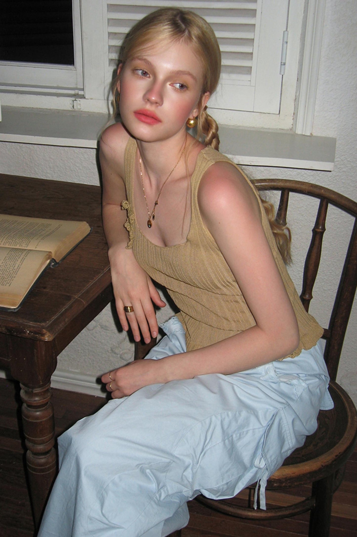 Bali Bloom Slim Earring Top Body Skirt Set-Up