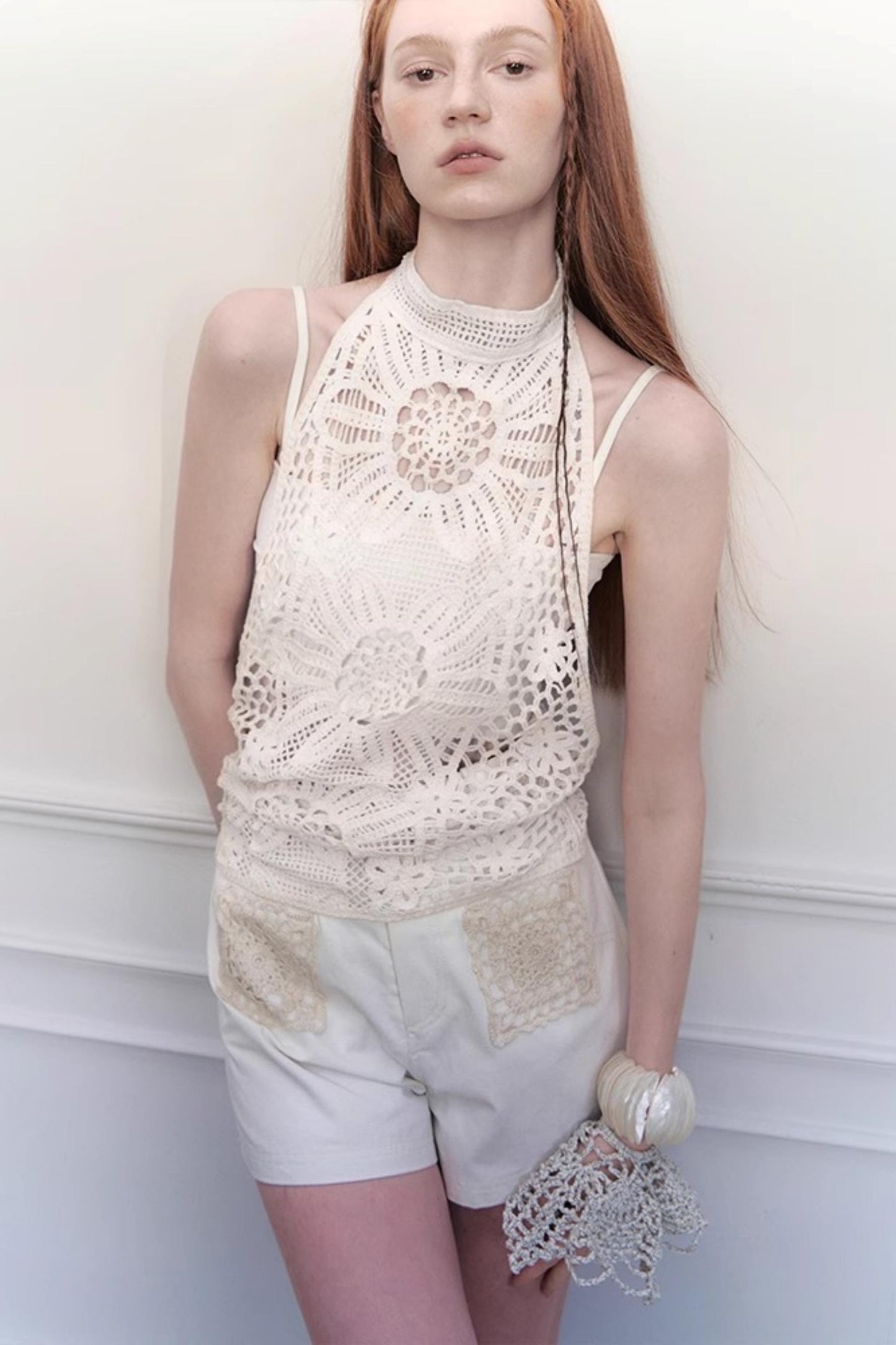 Thorn Flower Knit Tank