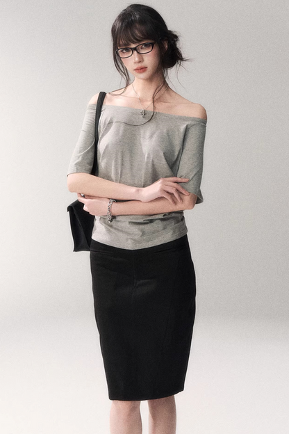 Off-Shoulder Summer Top