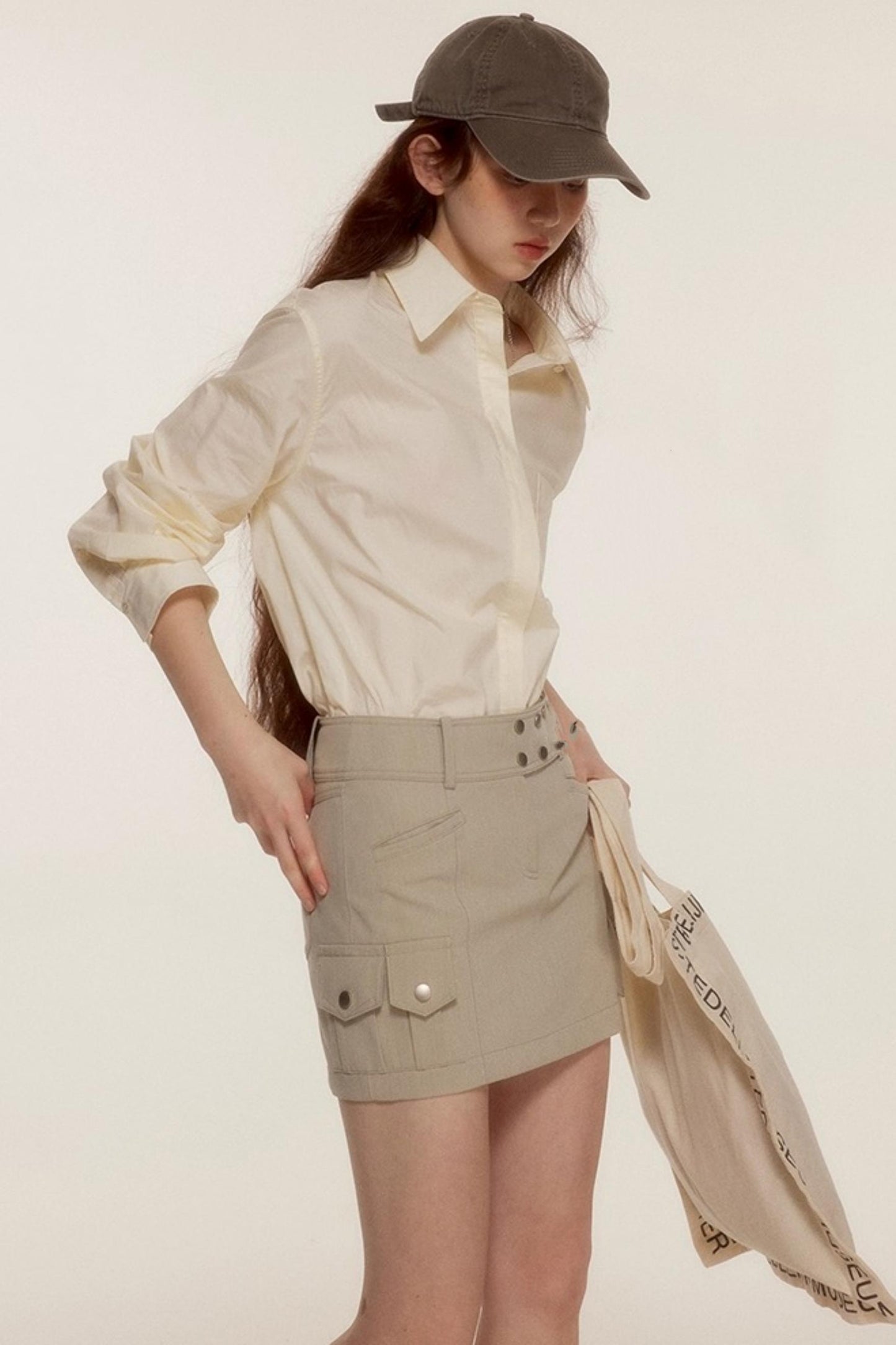Smooth Hip Short Skirt