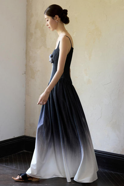 Romantic Tulip Halter Dress