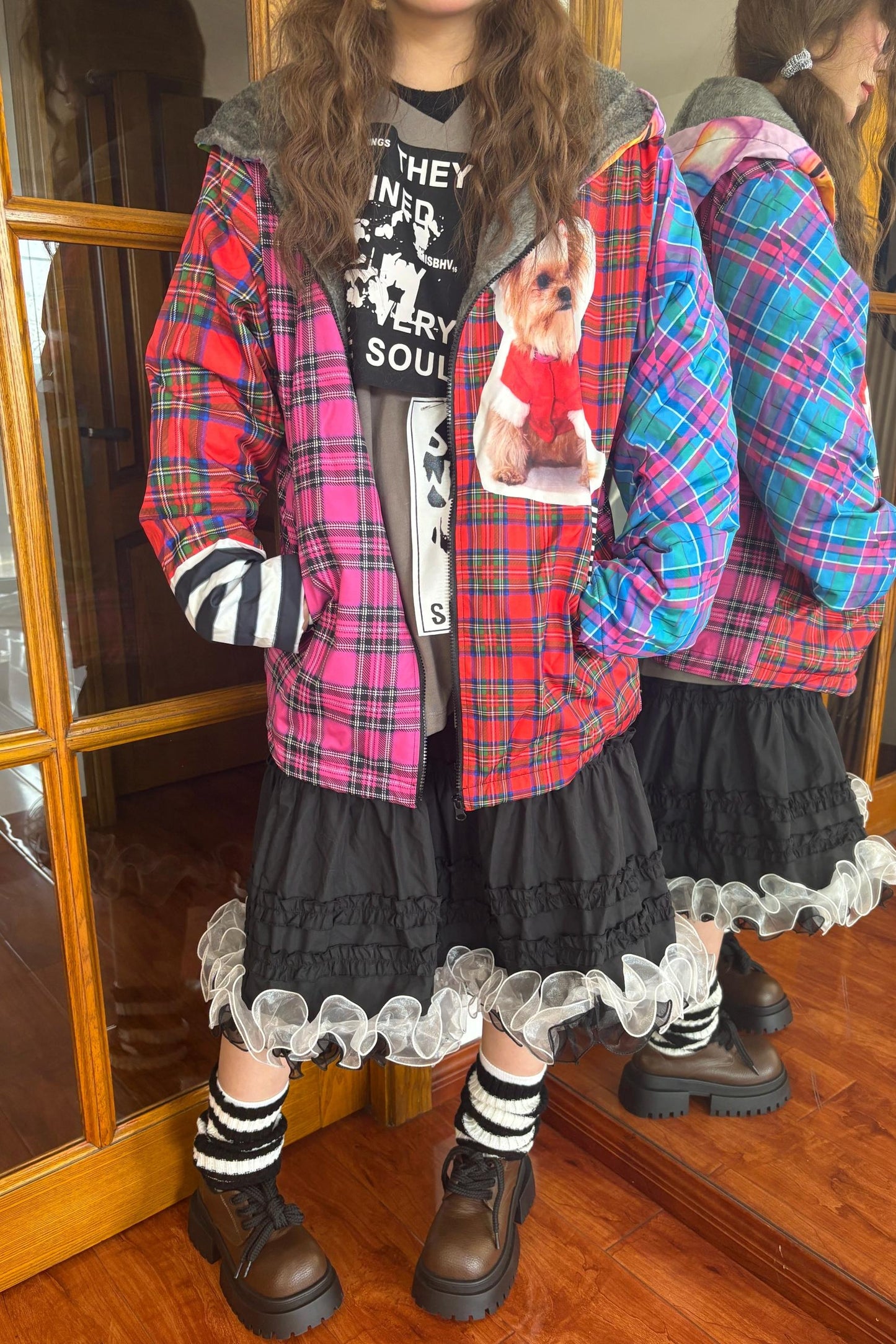 Christmas Puppy Hooded Jacket