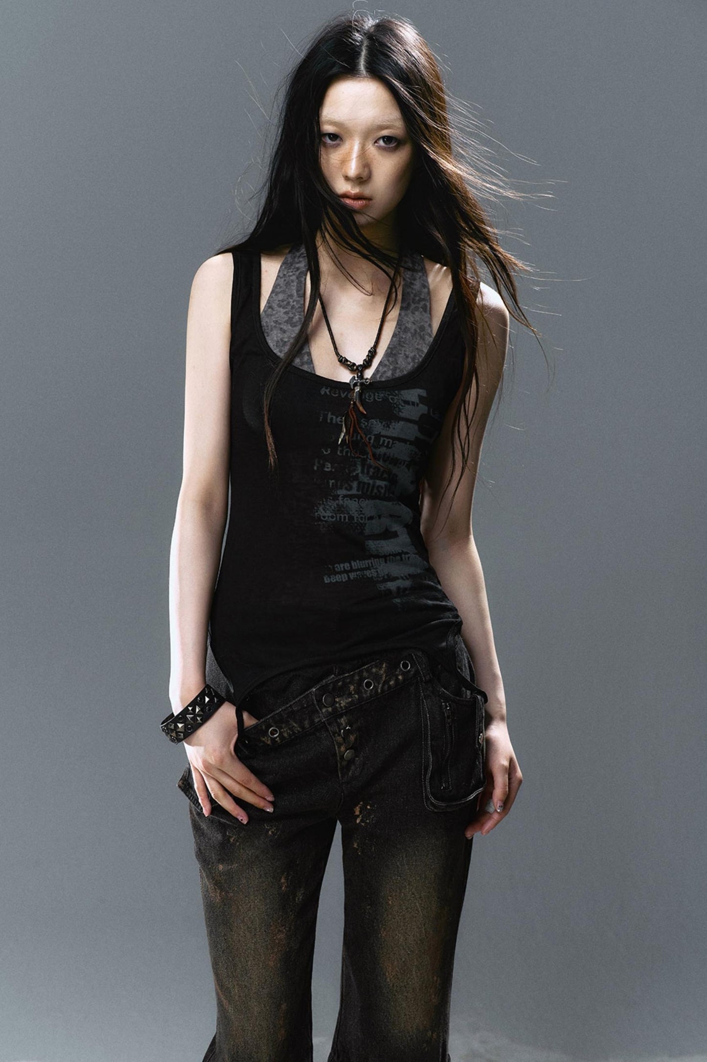 Layered Two-Tone Cami Top