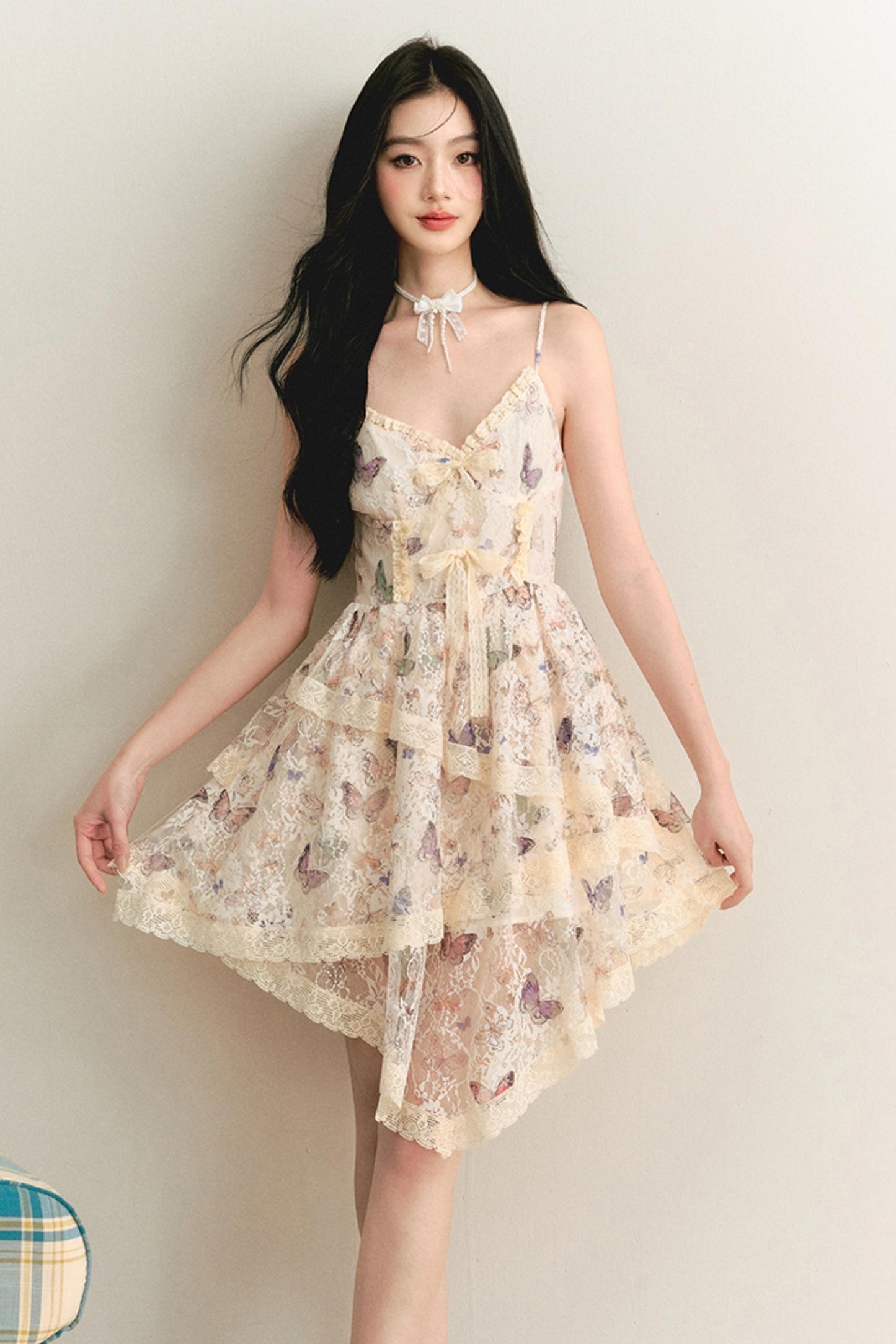 Berlin Girl Vintage Lace Halter Dress