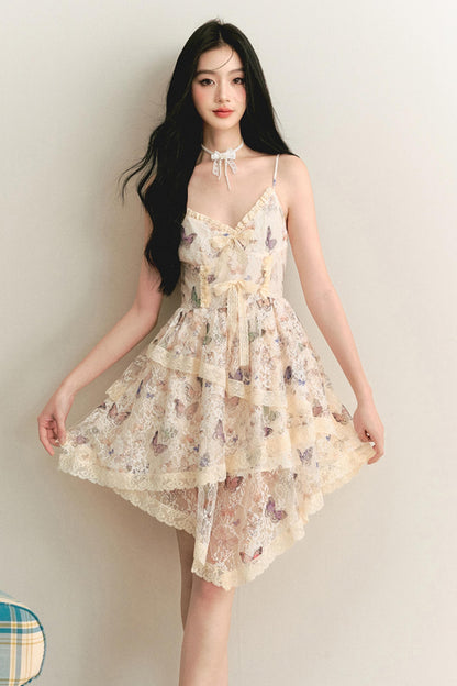 Berlin Girl Vintage Lace Halter Dress