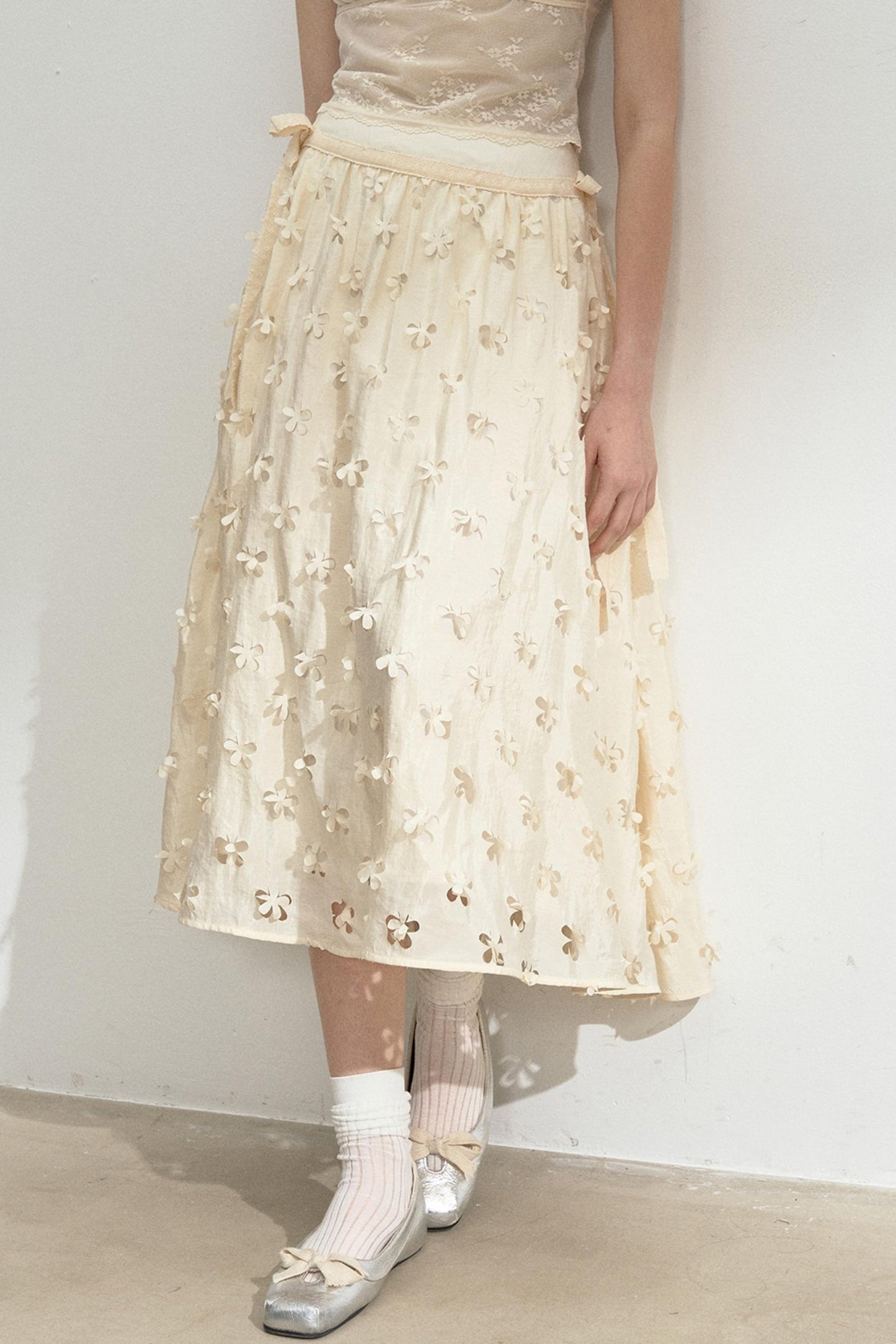 Romantic Floral Skirt