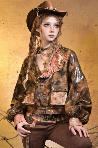 Melard Lace Steampunk Jacket Set-Up
