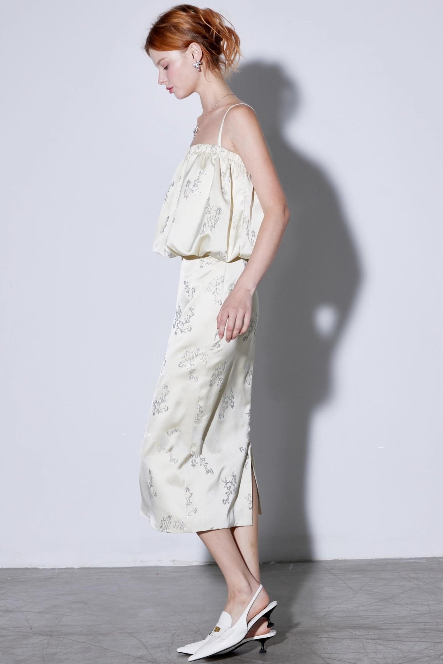 Silver Branches Luxury Suit Set-Up