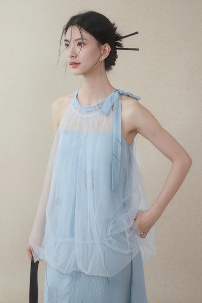 Summer Cloud Mesh Dress